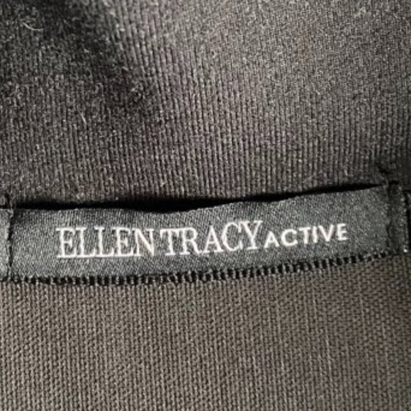 ELLEN TRACY ACTIVE Black Jacket XL NWT - Picture 3 of 8